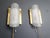 Brass and Glass Wall Lights by Fischer Leuchten, 1960s, Set of 2 For Sale - Image 12 of 15