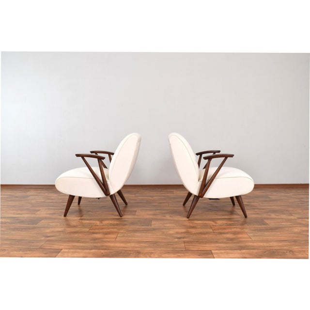 Mid-Century Modern Mid-Century Modern Polish Lounge Chairs, 1960s, Set of 2 For Sale - Image 3 of 18
