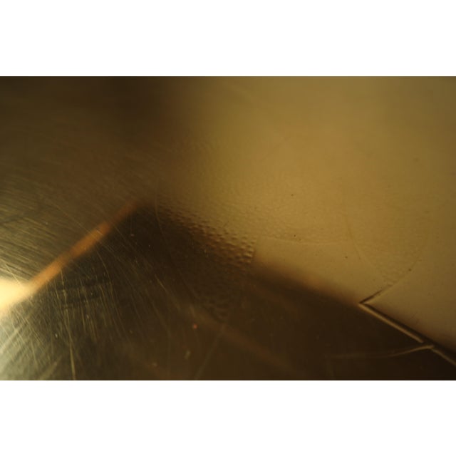 Etched Brass Coffee Table by Christian Heckscher, Belgium, 1970s For Sale - Image 12 of 16