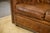 Mid-Century Modern Chesterfield Sofa in Brown Leather, 2000s For Sale - Image 3 of 14