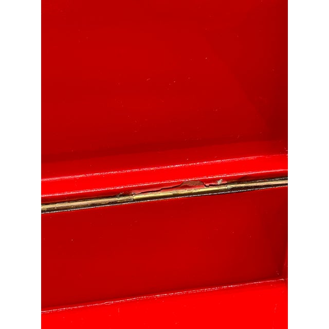 1930s 1930s Hand Painted “Wedding” Lacquer Box by Fedoskino Degockuno For Sale - Image 5 of 12