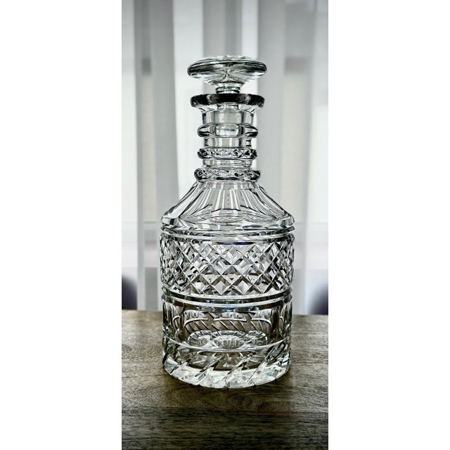 Anglo-Irish William IV Cut Glass Decanter, 1835 For Sale - Image 13 of 18