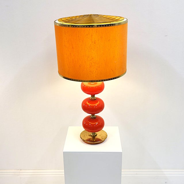 Large Vintage Table Lamp from Stilarmatur Tranås, Sweden, 1950s For Sale - Image 10 of 10