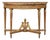 Early 19th Century Neoclassical French Console W/Amber Marble For Sale