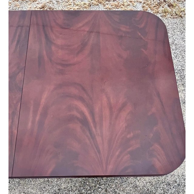 Brown Boiler & Co Rosenau Double Pedestal Dining Table For Sale - Image 8 of 10