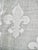 French Royal Fleur De Lys Curtain -Sheer Mid 18 Hundreds For Sale - Image 6 of 14