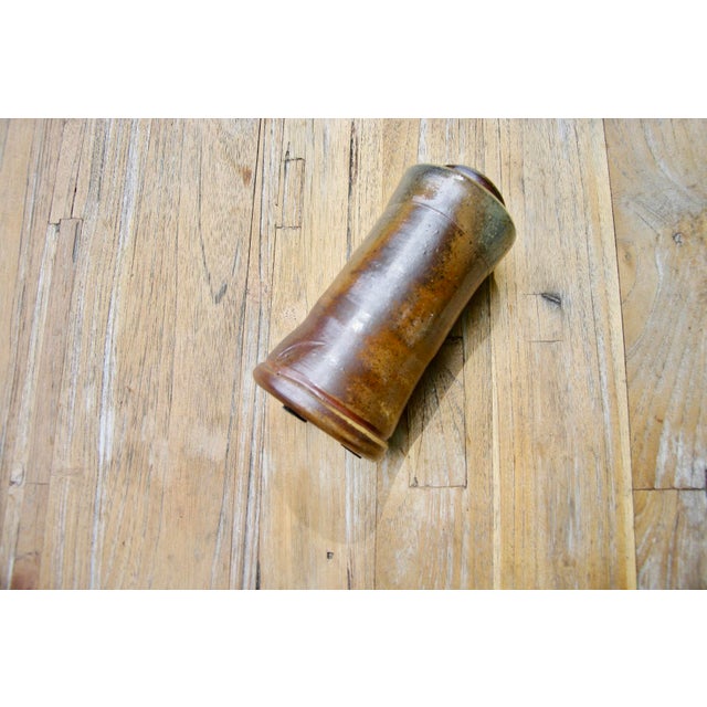 1990s German Anagama Vase by Horst Kerstan, 1994 For Sale - Image 5 of 10