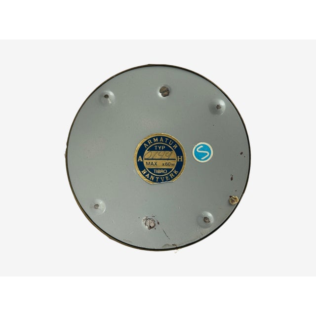 Brass Armaturhantverk Tibro, Brass, Adjustable Desk Lamp, Sweden, 1960s For Sale - Image 8 of 8