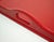 Mid-Century Modern Rectangular Red Lacquered Tray with Brass Corners from Rue Royale, 1960/70 For Sale - Image 13 of 14