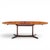Dyrlund Style Mid Century Danish Rosewood Expanding Dining Table With 2 Leaves For Sale - Image 10 of 13