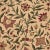 Sample - Schumacher Somerset Crewel Fabric in Red/Green For Sale