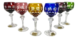 Vintage Barthmann Crystal Liqueur Glasses, West Germany, 1969, Set of 6