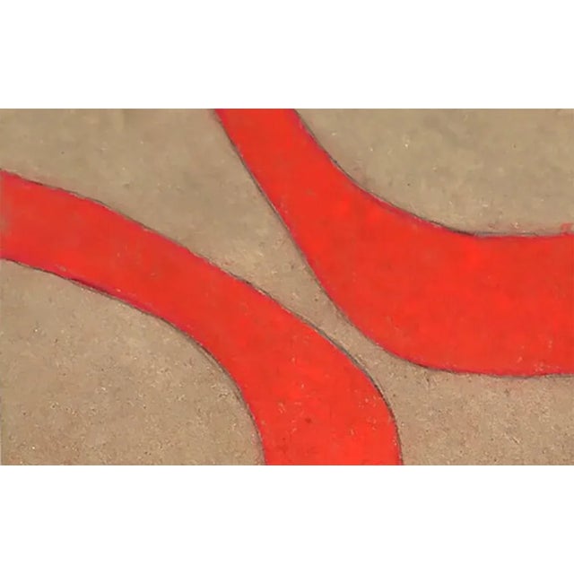 Abstract Fieroza Doorsen "Untitled (Id. 1289)", Painting For Sale - Image 3 of 4