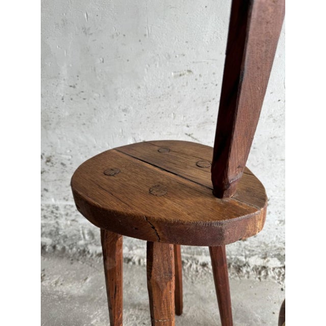 Set of Brutalist Stools For Sale - Image 3 of 13