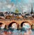 Textile Urbain Huchet, Post Impressionist Fauvist Art French Oil Painting Paris Bridge Urbain Huchet, c.1998 For Sale - Image 7 of 14