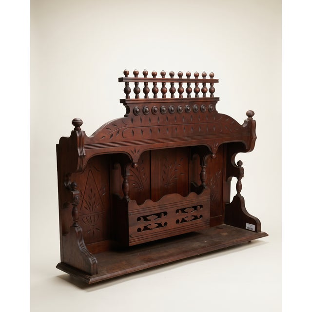 Victorian Antique Victorian Eastlake Pump Organ Topper / Organ Crown, Late 19th Century For Sale - Image 3 of 4