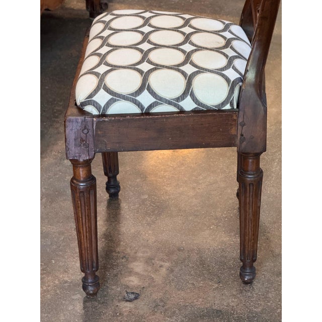 18th Century Pair of Italian Side Chairs For Sale - Image 14 of 16