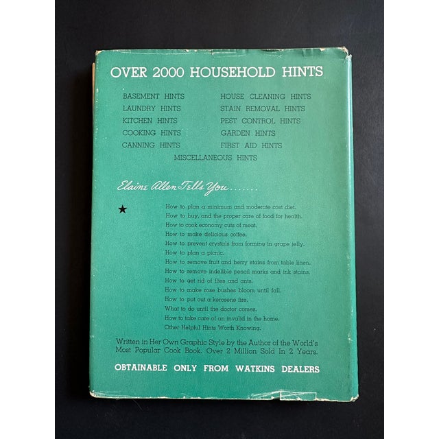 Modern Vintage Household Hints Housekeeping Guide Book For Sale - Image 3 of 12