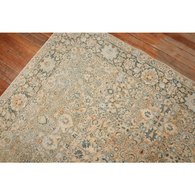 Early 20th Century Neutral Persian Tabriz Rug - 5'10" x 10'2" For Sale In New York - Image 6 of 9