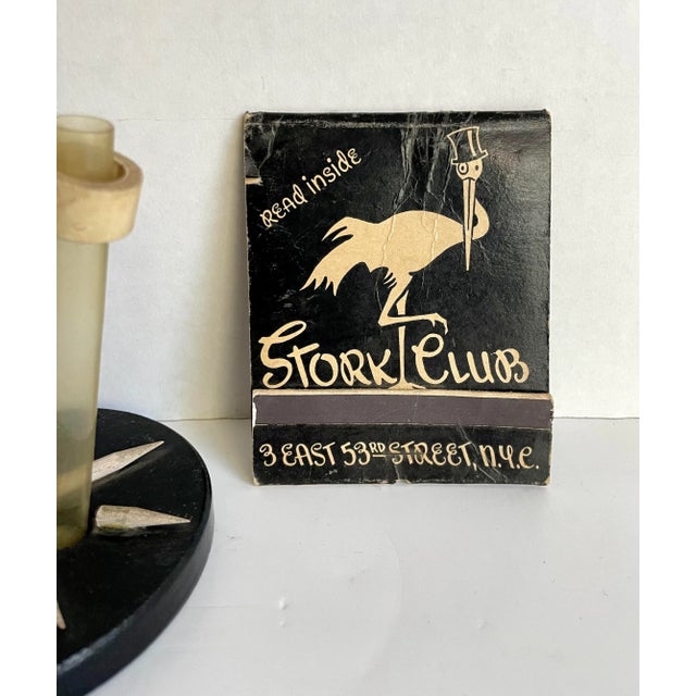 Here is a FANTASTIC set of pieces from the uber chic and famous New York, Stork Club. These are originals from the...