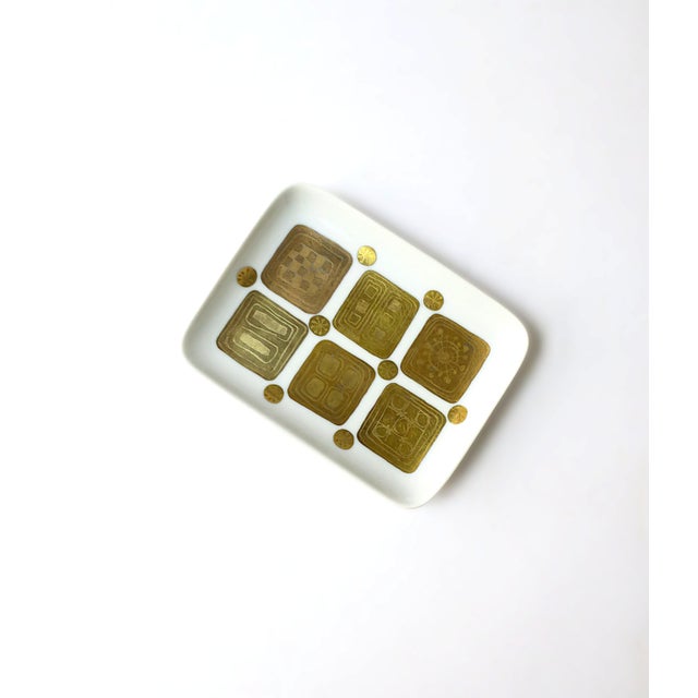 Mid-Century Modern Midcentury Modern Porcelain Jewely Dish Rosenthal Bjorn Wiinblad For Sale - Image 3 of 8