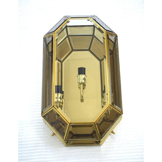 1970s Large Vintage Wall Lamps, 1970s, Set of 2 For Sale - Image 5 of 6