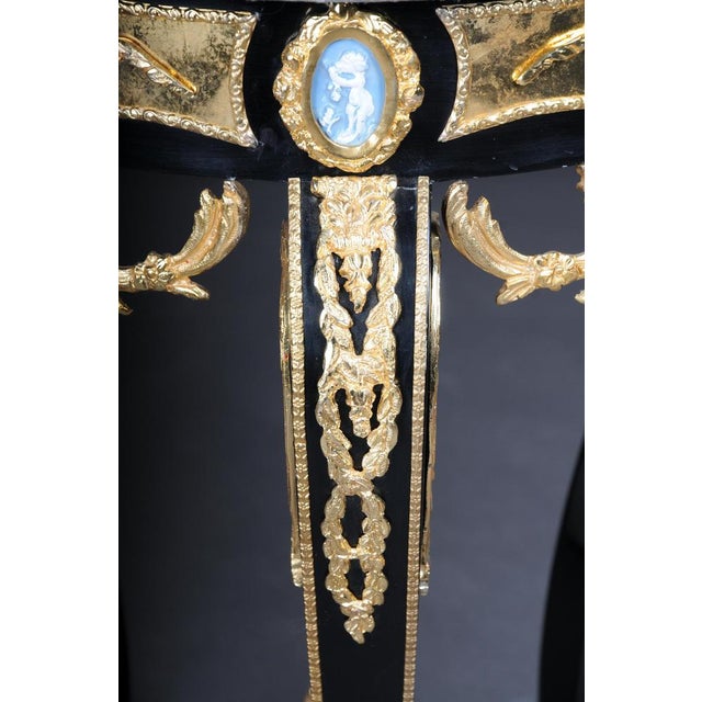 French Napoleon III Salon Side Table For Sale - Image 12 of 15