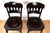 Gorgeous pair of early 20th century vienesse secession bentwood chairs made by the world famous company of jacob & josef...