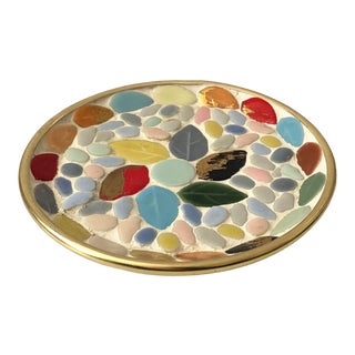 Mid Century Small Mosaic Tray For Sale