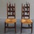 Sculptural Brutalist High-Back Chairs, 1960s, Set of 2 For Sale - Image 4 of 14
