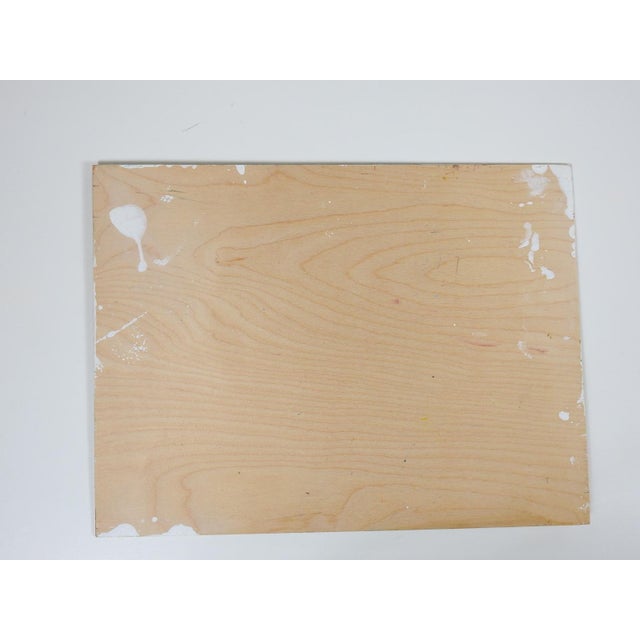 Green Late 20th Century Plein Air Impressionist Stream Landscape Painting For Sale - Image 8 of 8