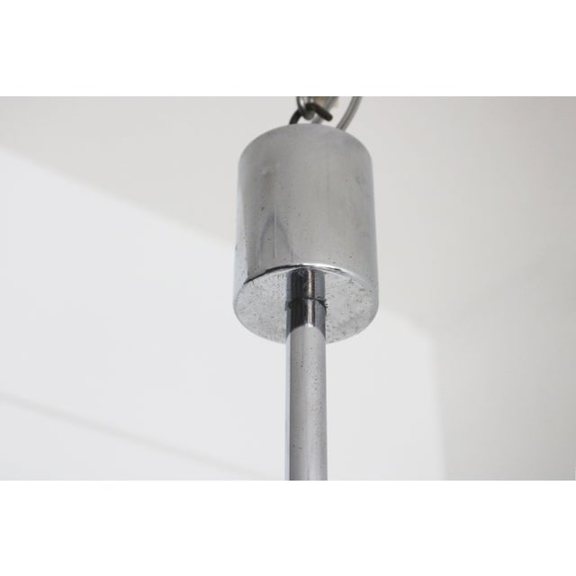 Sputnik Italian Chrome Chandelier with Twelve Lights attributed to Goffredo Reggiani, 1970 For Sale - Image 9 of 12