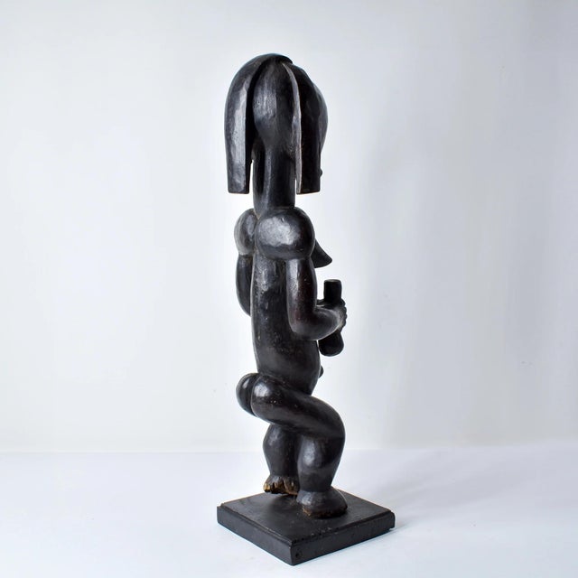 Early 20th Century Fang Ngil Figure on Custom Base Gabon For Sale - Image 9 of 14