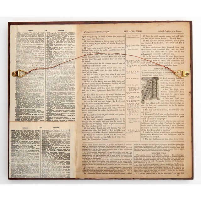 Matt Rix, Naive Style Sperm Whale & Beach with Palms, Oil on Board, Framed For Sale - Image 10 of 11