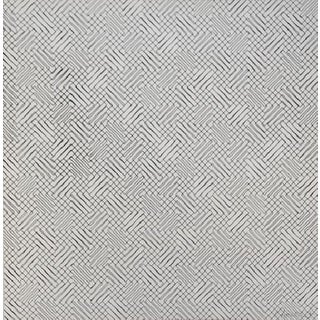 François Morellet, 2 trames de chevrons-positif, 1959, Silkscreen For Sale