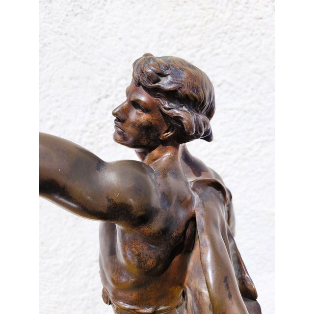 Emile Picault, Victoria, Bronze Sculpture, Late 19th Century For Sale - Image 14 of 18