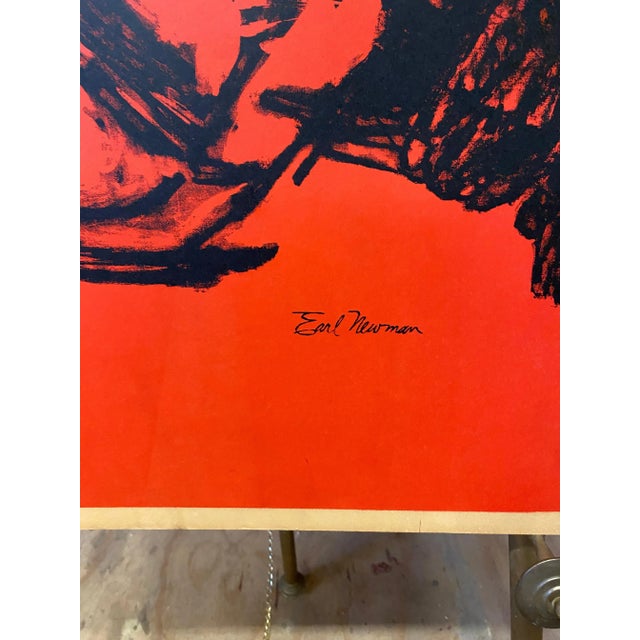 (CIVIL RIGHTS.) Earl Newman; artist. SNCC: Student Nonviolent Coordinating Committee. Silk screen poster in red and black,...