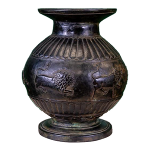 Hand-Forged Bronze Vase | Etruscan Revival