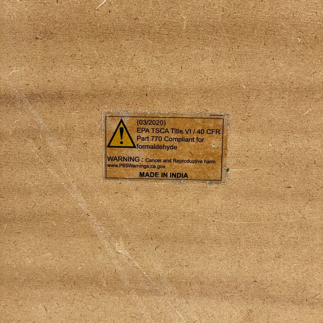 Vintage Large White Enamel Over Wood Dice Set With Tray- 7 Pieces For Sale - Image 9 of 10