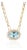 Authentic 10.32ct Aquamarine 1.95ct Diamond Halo Pendant Necklace in 14k Yellow Gold For Sale
