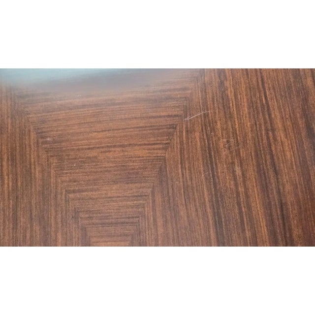 Mahogany & Brass Writing Desk, Althrop by Theodore Alexander For Sale - Image 15 of 18