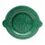 Green Majolica Fish Plate Sarreguemines Circa 1950 For Sale