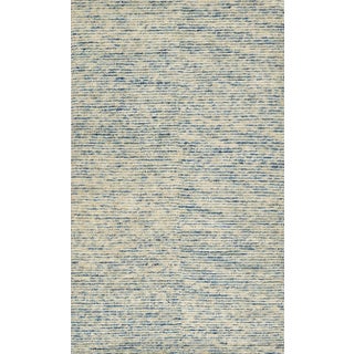 Momeni Jax Blue Hand Woven 2'3" X 8' Runner For Sale