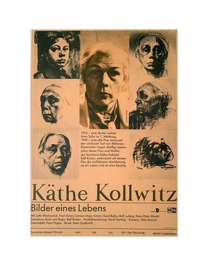 Kathe Kollwitz, Bilder eines Lebens (Pictures of a Life) Poster, Gallery Poster, 1987