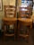 Ladderback Swivel Barstools- A Pair For Sale In Providence - Image 6 of 9