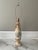 1940s Porcelain Floral and Gold Table Lamp With New Wiring For Sale - Image 11 of 11