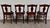 Brown Antique Victorian Eastlake Style Walnut and Needlepoint Armchairs - Set of 4 For Sale - Image 8 of 10