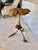 20th Century French Olive Wood Live Edge Side Table For Sale - Image 4 of 12