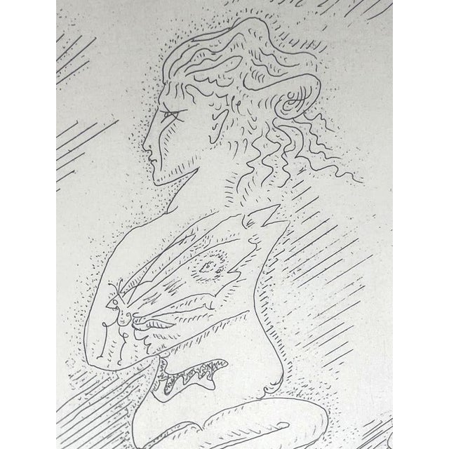 André Masson, The Youth of Isis, 1970s, Engraving on Paper For Sale - Image 4 of 7
