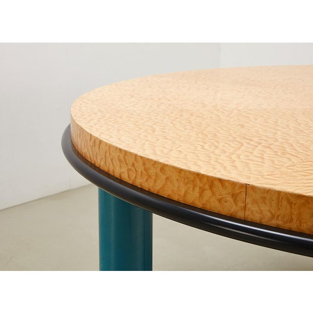 Donau Dining Table by Ettore Sottsass and Marco Zanini for Leitner, Austria, 1986 For Sale - Image 6 of 10